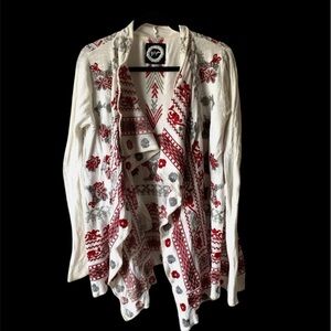 Johnny Was Biya Patterned Sweater